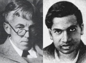G.H. Hardy and Srinivasa Ramanujan