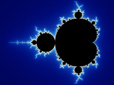The Mandelbrot set, the most famous example of a fractal